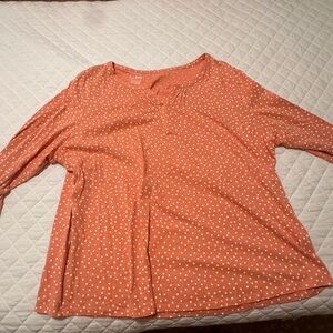 LL Bean cotton tunic size 2x plus